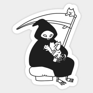 Reaper Snuggles Sticker